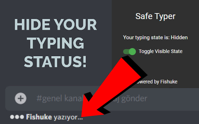 Typing Status Hider For Discord