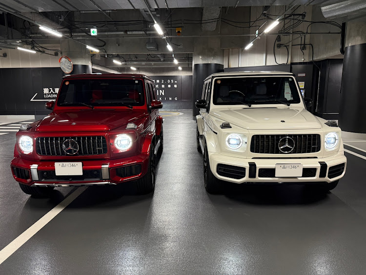 Gクラスの納車されました・セルフコラボに関するカスタム事例の投稿画像1枚目