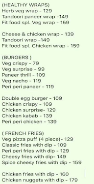 Fit Food 27 menu 2