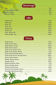 Lotus Cafe menu 1