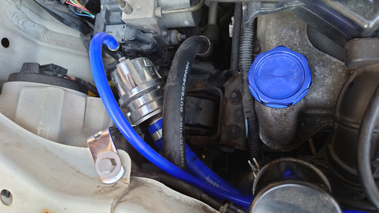 ワゴンRのチームローガン九州・支部発足２周年・ブローオフバルブ取付に関するカスタム事例の投稿画像5枚目