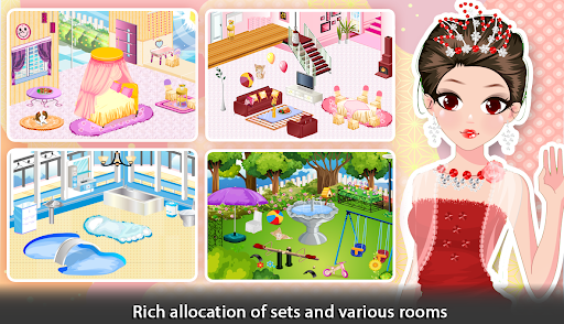 Screenshot Girl Doll House - Room Design