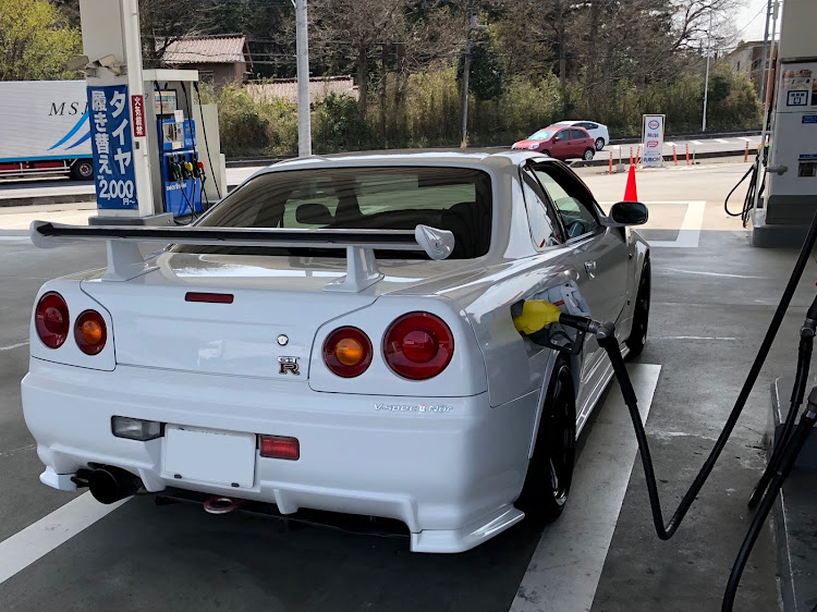 スカイライン GT-Rのさくら🌸・ドライブ・ガソリンスタンド・サクラコラボ・花粉症に関するカスタム事例の投稿画像2枚目