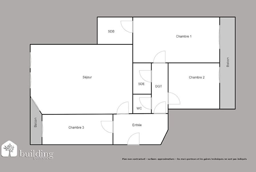 Vente appartement 4 pièces 100.01 m² à Levallois-Perret (92300), 1 060 000 €