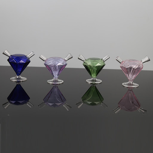 Title 6, Colorful Transparent Glass Love Crafts