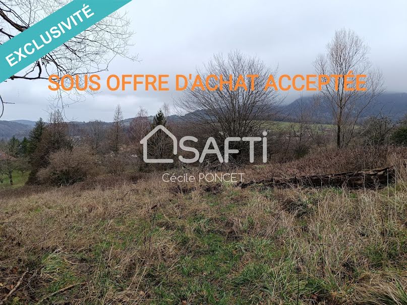 Vente terrain  4990 m² à Salins-les-Bains (39110), 136 500 €