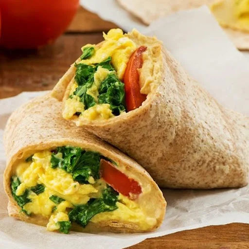 HB Egg palak Wrap