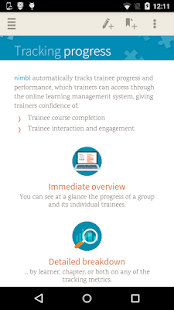 nimbl training - náhled