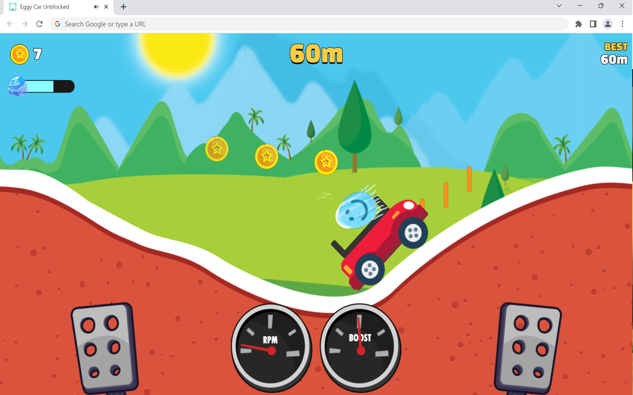 Eggy Car Unblocked Game Preview image 3