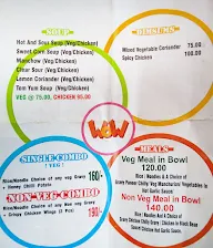 Wok On Wheels menu 4