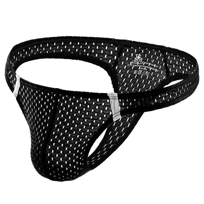 Slip T-shape en maille pour homme, idéal pour le jeu, respirant et offrant un confort optimal, sensation de fraîcheur garantie.