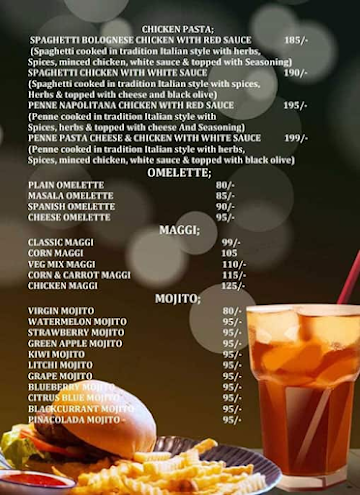 Best Corner Tea, Coffee menu 