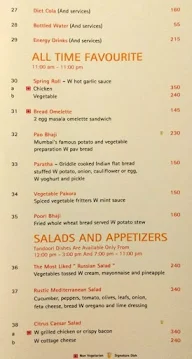 Citrus Cafe menu 2