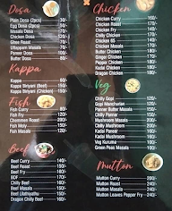 Hotel Rahumaniya menu 1