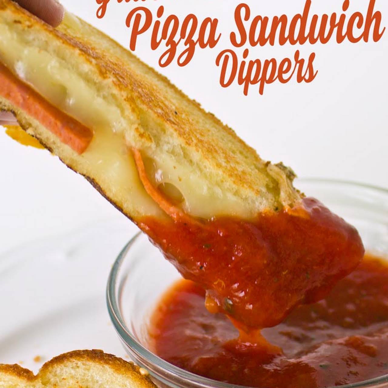 Grilled Cheese Pizza Sandwich Dippers