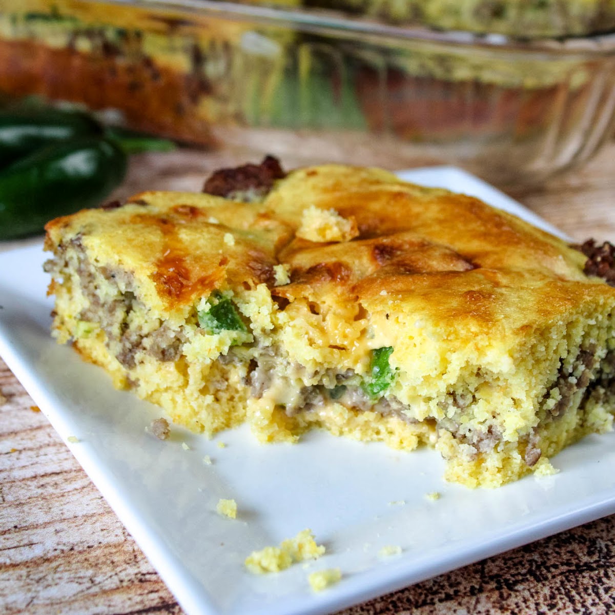 Stuffed Cornbread Pan - Baking Bites