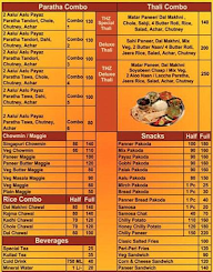 Hungry Spoons menu 2