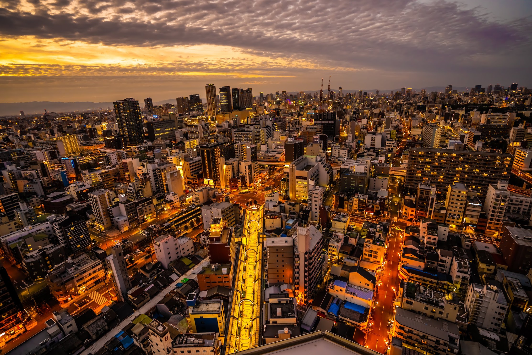 Tsutenkaku Tower observatory3