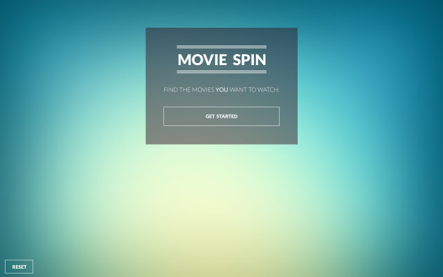 MovieSpin chrome extension