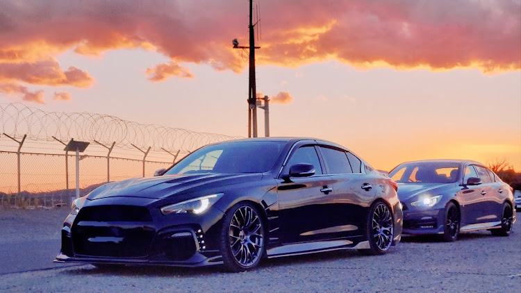スカイラインのオフ会・関東東北合同MT告知・GWMT・オールジャンルMT・夕日に輝くあなたの愛車に関するカスタム事例の投稿画像3枚目