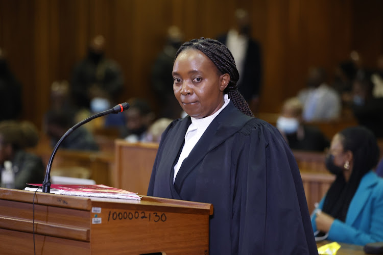 Advocate Zandile Mshololo is representing one of the five accused in the trial for the murder of football star Senzo Meyiwa.