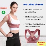 Đai Chống Gù Lưng Nam Nữ Đai Lưng Cột Sống Thiết Kế Thông Minh Nâng Ngực Cho Nữ Hiệu Qủa Cao Đèn Rọi Ray Asaki