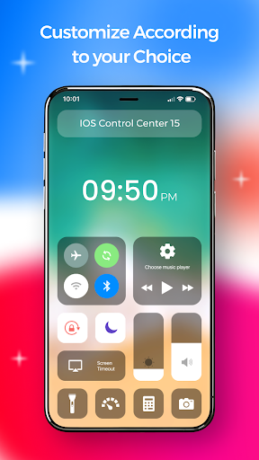 Screenshot iOS Control Center 15: iOS App
