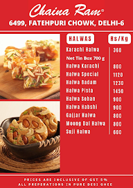 Chaina Ram menu 7