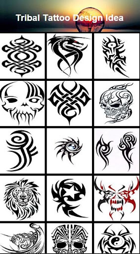 Tribal Tattoo Design Idea