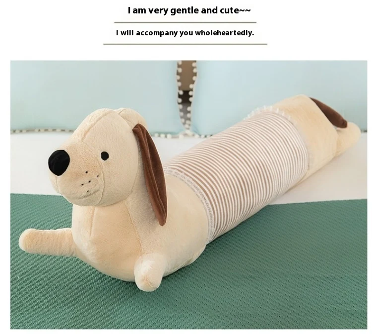 Title 18, Side Sleeping Cuddle Long Pillow Sausage Dog Pl...