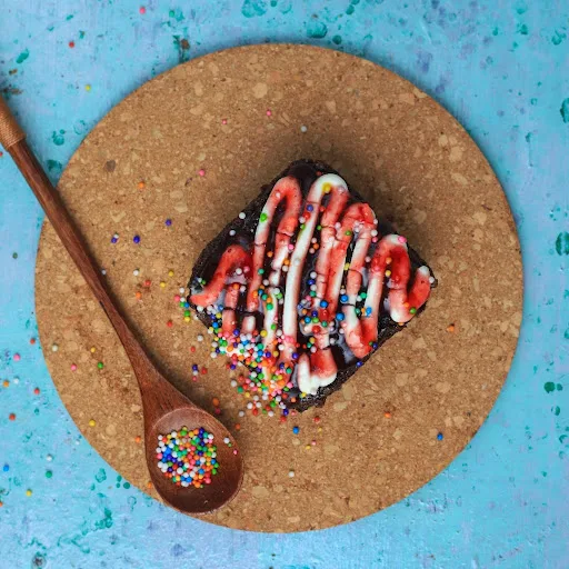 Strawberry Cream Cheese Brownie