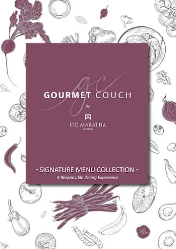 Gourmet Couch By ITC Grand Central menu 