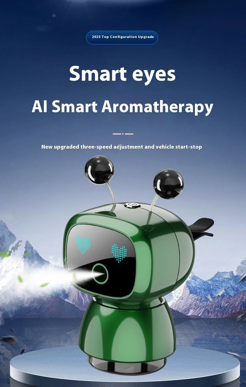 Title 5, Car Air Outlet Robot Aromatherapy Intelligent S...
