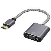 Cáp Chuyển Đổi Hdmi Sang Vga Cao Cấp Vỏ Nhôm - Hdmi To Vga