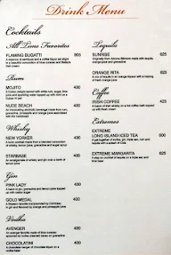 Aashna - Aalankrita Resort menu 5