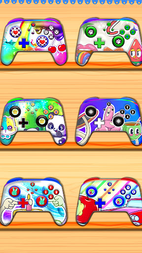 Screenshot Tie Dye Controller: DIY Games