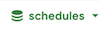 Connected sheet with database icon