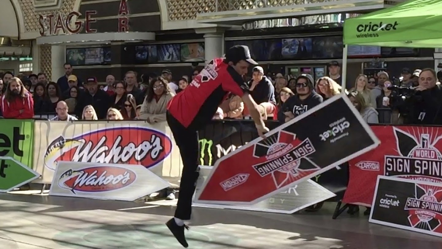 Watch 2019 World Sign Spinning Championship live