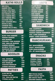 Masala Twist menu 1