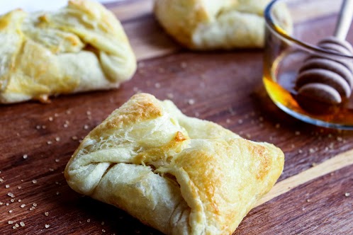 Cream Cheese and Honey Turnovers