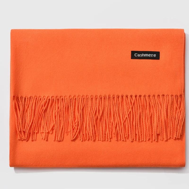 Šal od kašmira jednobojne