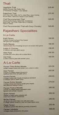 Surya Mahal Restaurant menu 2