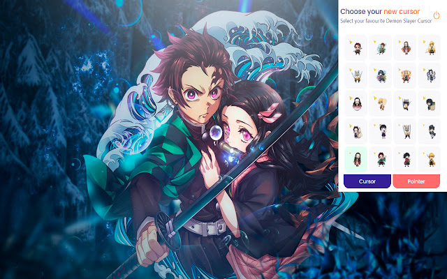 Custom Cursor on X: One of the main characters of the anime series Demon  Slayer: Kimetsu no Yaiba, cowardly Zenitsu Agatsuma and his Nichirin Blade  sword in a custom cursor pack. #customcursor #