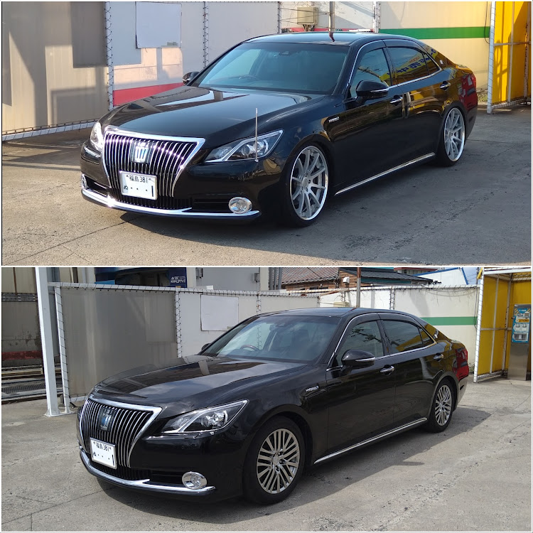 クラウンマジェスタの車高調整・WORK EMOTION M8R・EXECUTOR CV01に関するカスタム事例の投稿画像15枚目