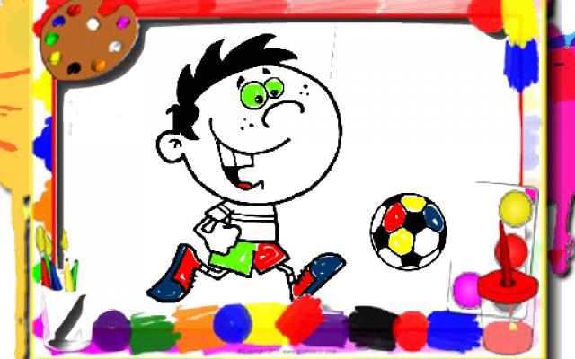 Football Coloring Time