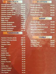 Varsu Dhaba menu 1