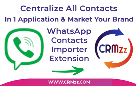 CRMzz - Whats App Groups Contacts Importer small promo image