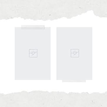 Rectangle Paper Frame Pair - Instagram Post template