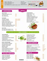 Moets Curry Pot menu 1