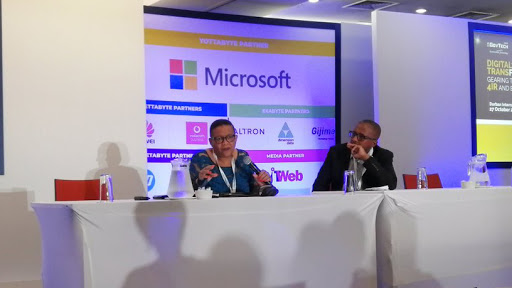 Advocate Pansy Tlakula, chairperson of the Information Regulator, spoke at GovTech 2019. (Source: SITA Twitter page)